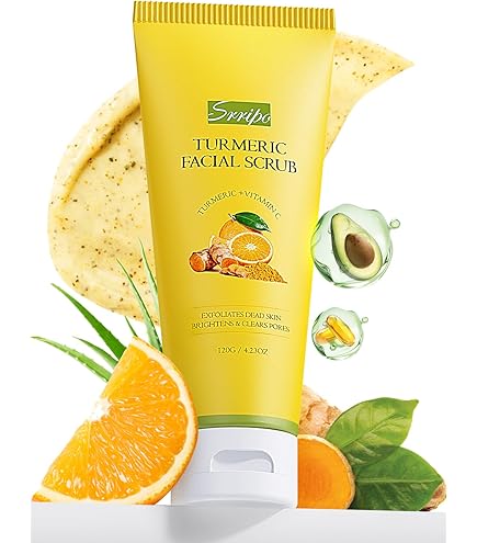Amazon.com: Ayumi Turmeric & Vitamin C Face Scrub | Rich in